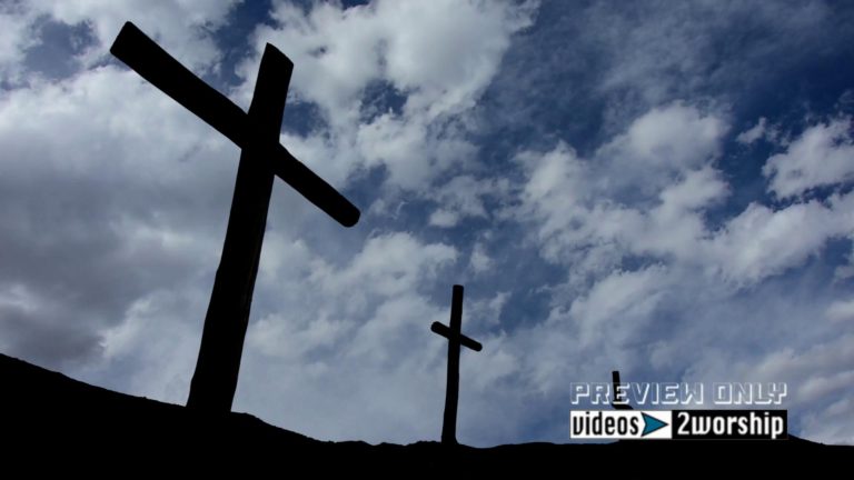 Read more about the article Easter Three Crosses And Moving Clouds