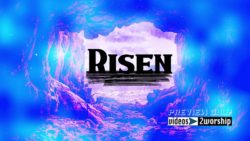 Read more about the article Risen Easter Title worship Background