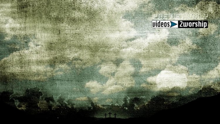 Textured Easter Worship Background Loop