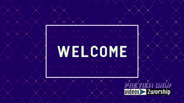 Welcome Abstract Text Background Motion