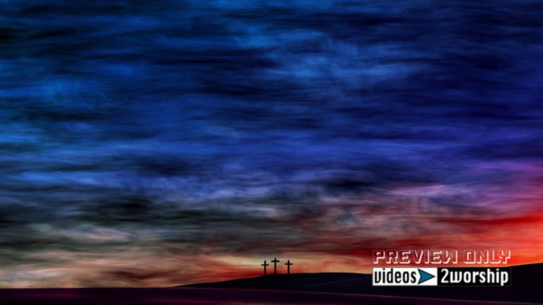 Read more about the article Easter Backdrop Three Crosses Motion