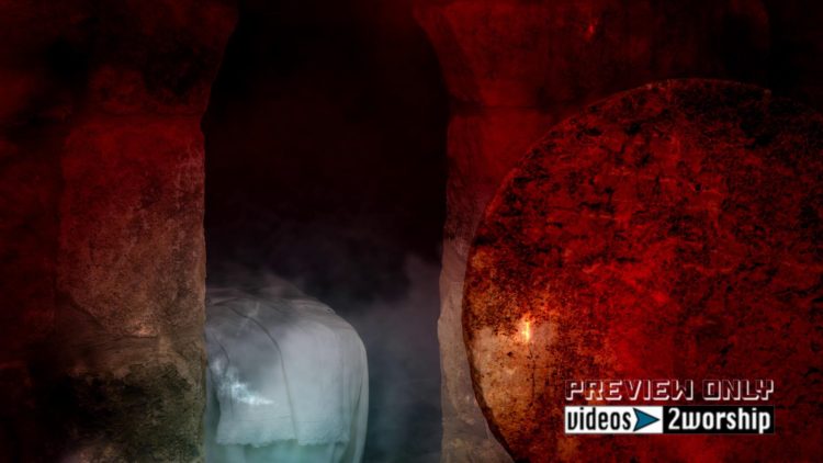 Easter Resurrection Empty Tomb Background