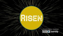 Read more about the article Risen Title Graphics Background For Easter