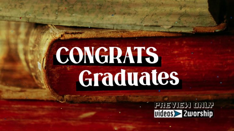 Read more about the article Congrats Grads Title Motion Background