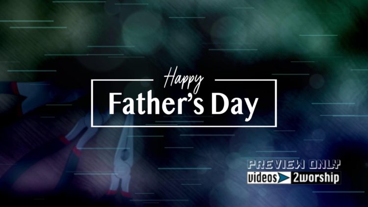 Masculine Fathers Day Title Graphics Motion