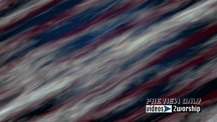 USA Patriotic Motion Worship Background