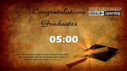 Read more about the article Graduation 5 Minutes Countdown Video