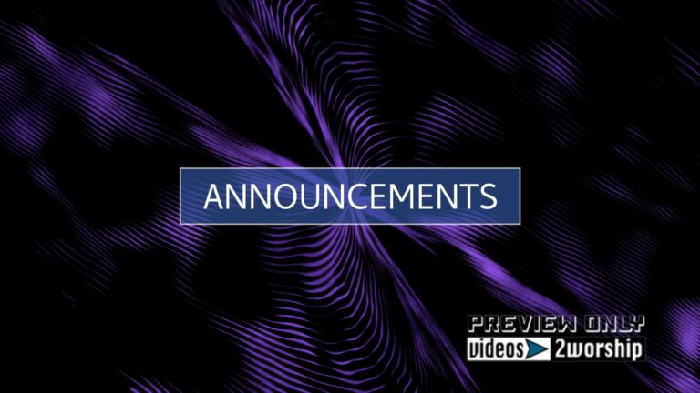 Read more about the article Announcements Church Motion Graphics