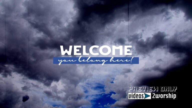 Read more about the article Moving Clouds Welcome Title Graphics