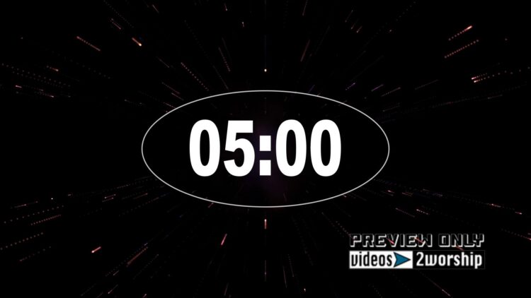 Church Countdown Timer Background Video