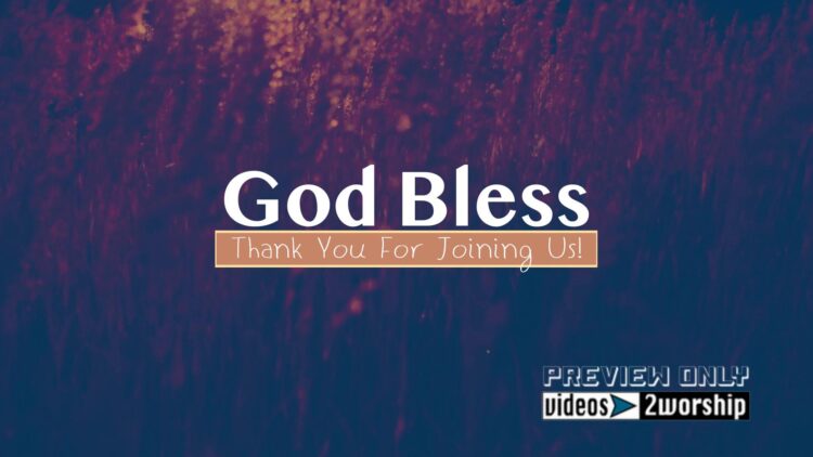 God Bless Title Graphics For Summer