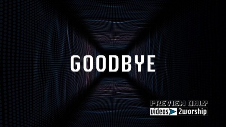 Read more about the article Church Goodbye Title Graphics Backdrop