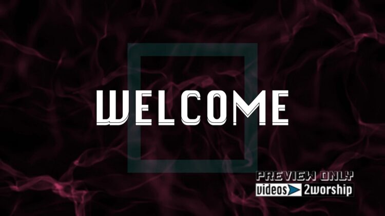 Church Welcome Motion Graphics Background Videos2worship