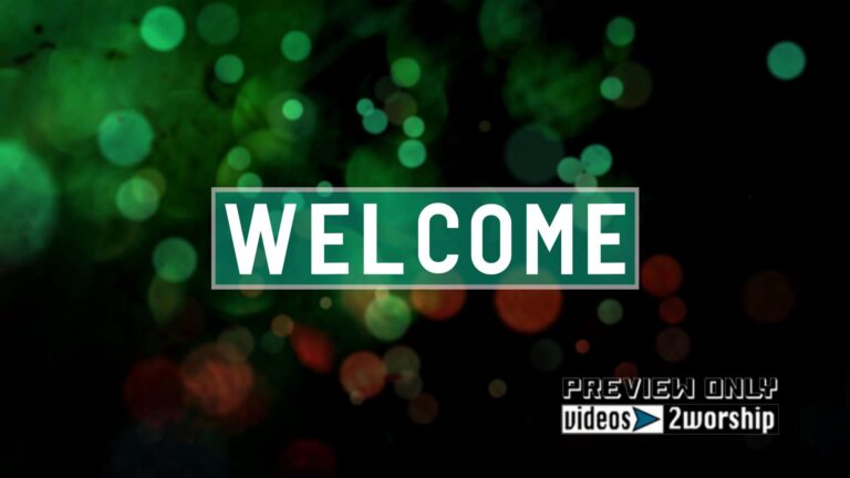 Read more about the article Colorful Church Welcome Title Video