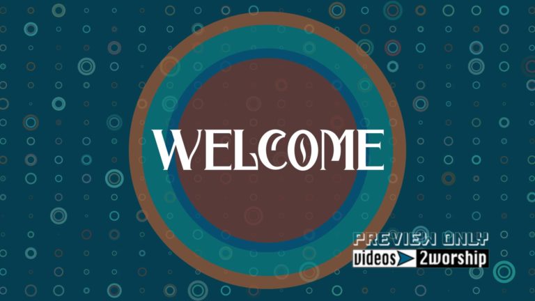 Read more about the article Welcome Text And Geometric Circles Motion