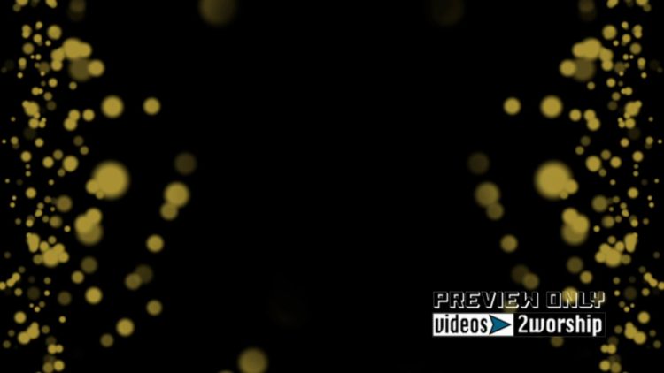 Gold Bokeh Motion Worship Background