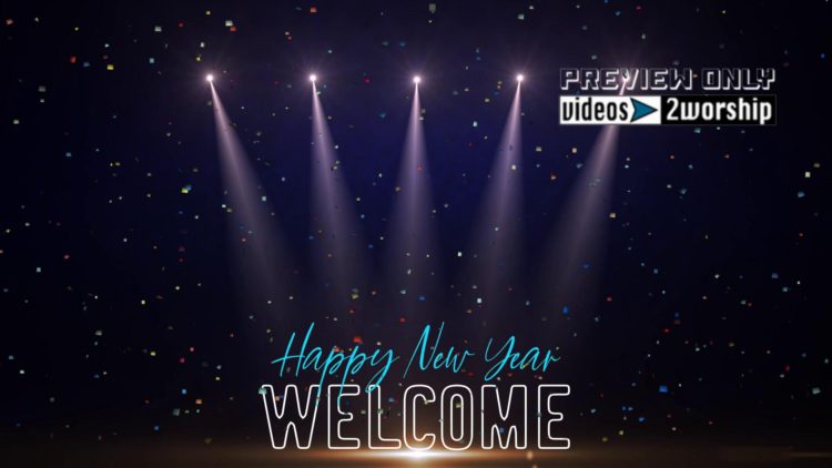 Happy New Year Welcome Graphics Title