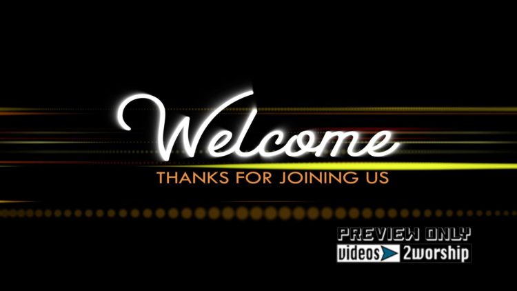 Thanks For Joining Us Motion Background