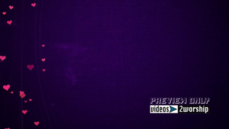 Love And Hearts Motion Background Loop