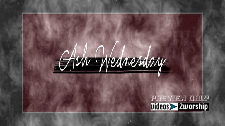 Read more about the article Free Ash Wednesday Title Graphics Loop