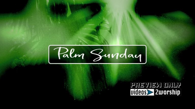 Read more about the article Green Palm Sunday Textured Motion