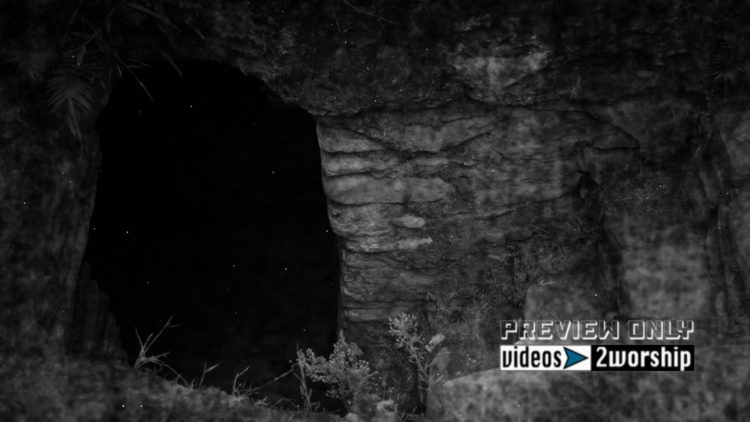 Ancient Garden Tomb Easter Motion Loop