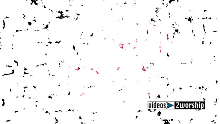 Red And Black Paint Drops Motion Worship