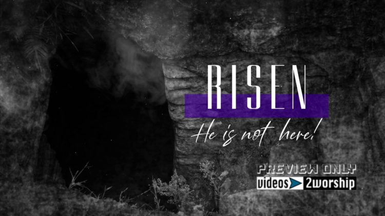 Jesus Is Risen Not In The Tomb Graphics