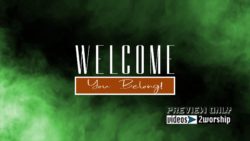 Read more about the article You Belong Welcome Text Background