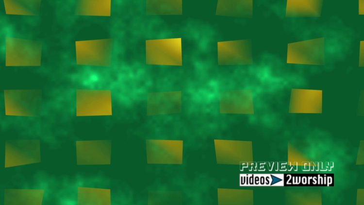 Green Shapes Worship Motion Graphics