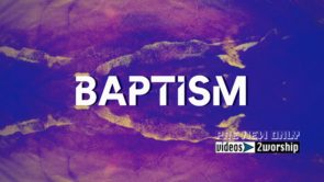 Read more about the article Water Baptism Church Title Graphics