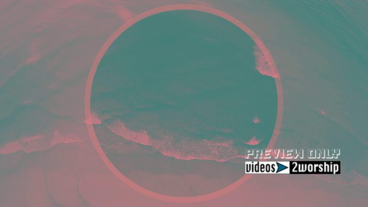 Sea Waves Church Motion Background Loop