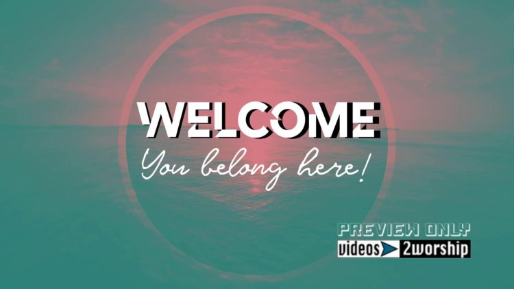 Read more about the article Welcome Text Over Ocean Waves Motion