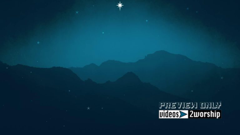 Read more about the article Hills Of Bethlehem And Star At Night Motion