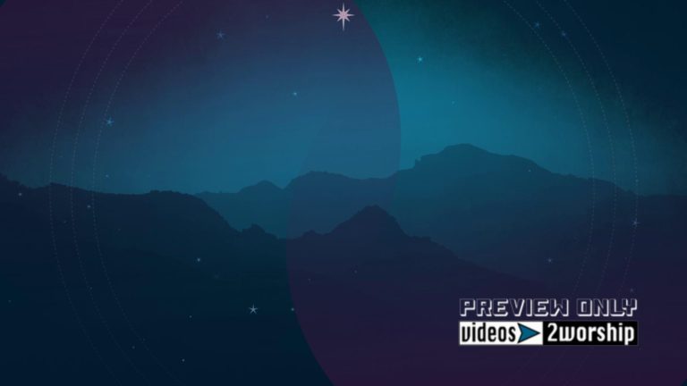 Read more about the article Bethlehem Hills And Star Advent Motion Loop