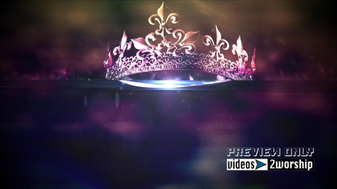 King Crown Christmas Advent Background