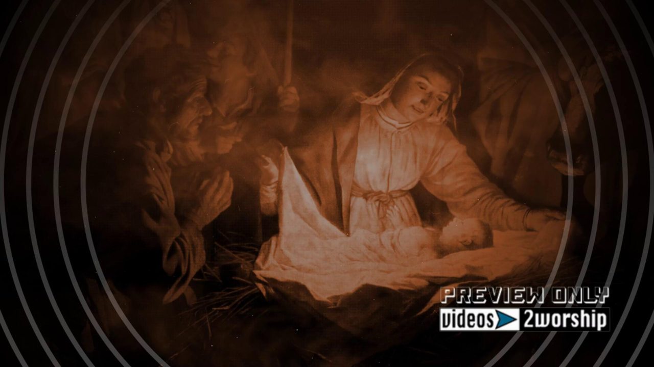 Sweet Little Jesus Child Christmas Motion