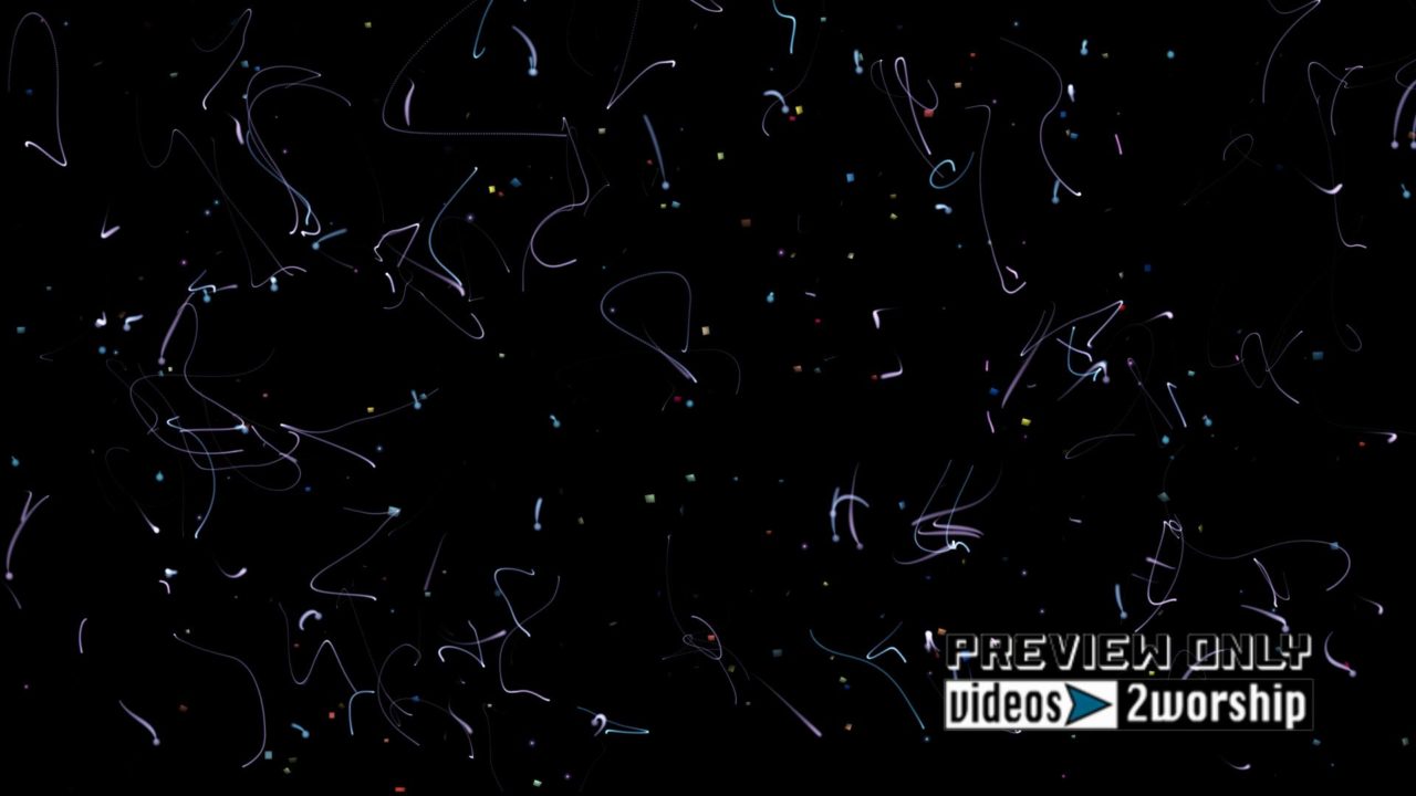 Falling Confetti Motion Background Video 