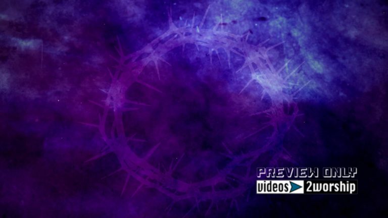 Read more about the article Crown Of Thorns Easter Motion Background