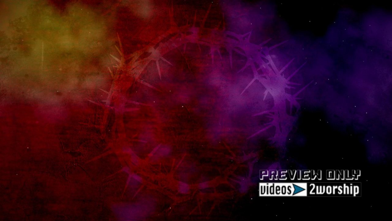 Good Friday Crown Of Thorns Motion Loop