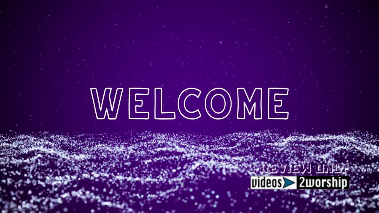 Free Welcome Church Motion Graphics