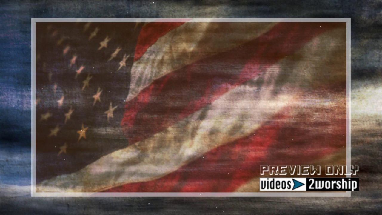 American Flag Patriotic Motion Background