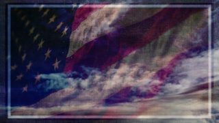 Read more about the article Fourth Of July Flag And Clouds Background
