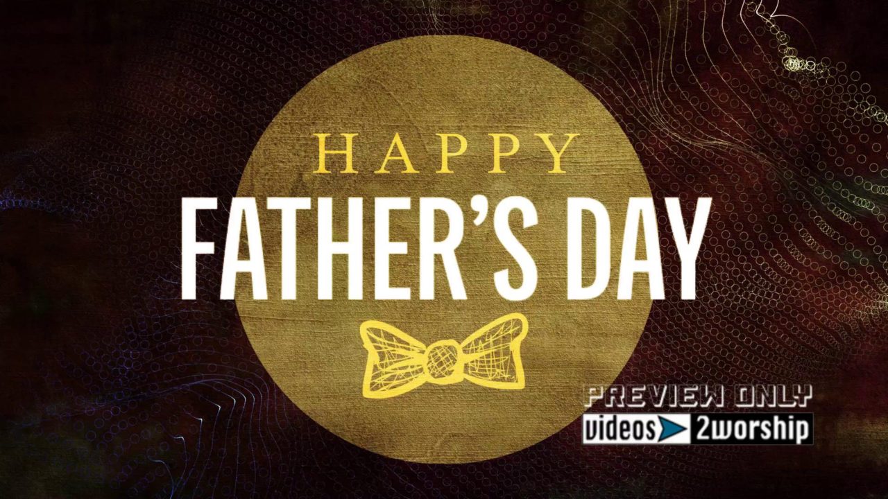 Happy Father's Day Title Motion Graphics