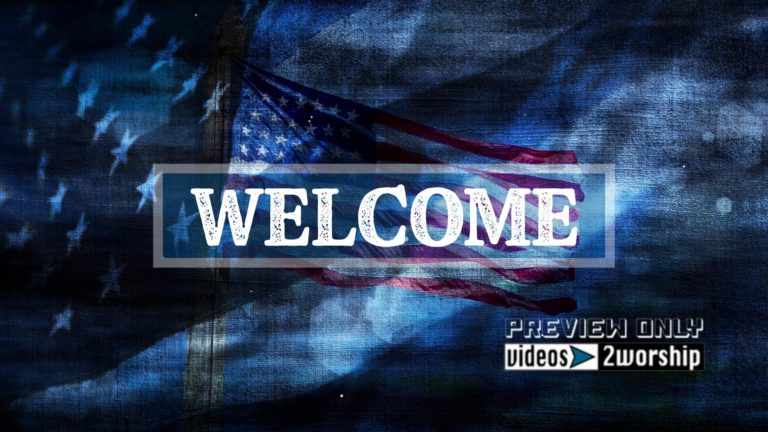 Read more about the article Patriotic Welcome Title Motion Backdrop