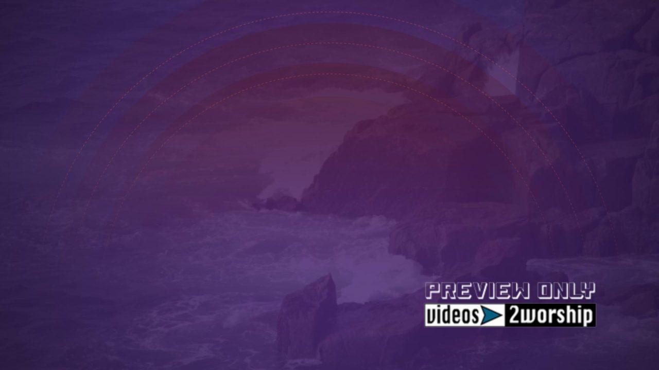 Ocean Waves Crushing Over Rocks Motion