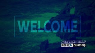 Read more about the article Welcome Title And Ocean Waves Background