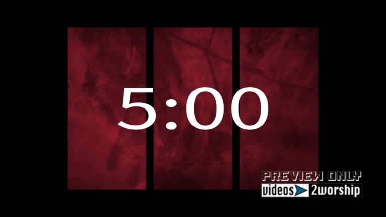 Read more about the article Five Minutes Video Countdown Background