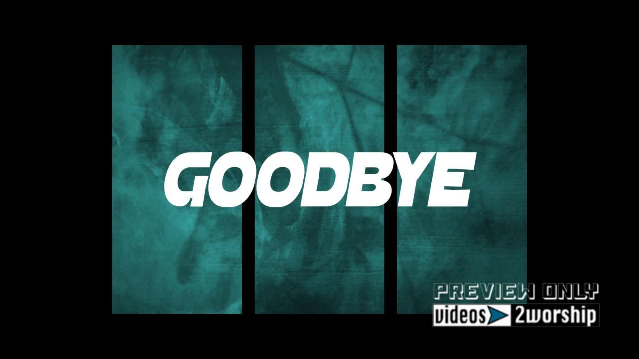 Church Goodbye Title Motion Graphics