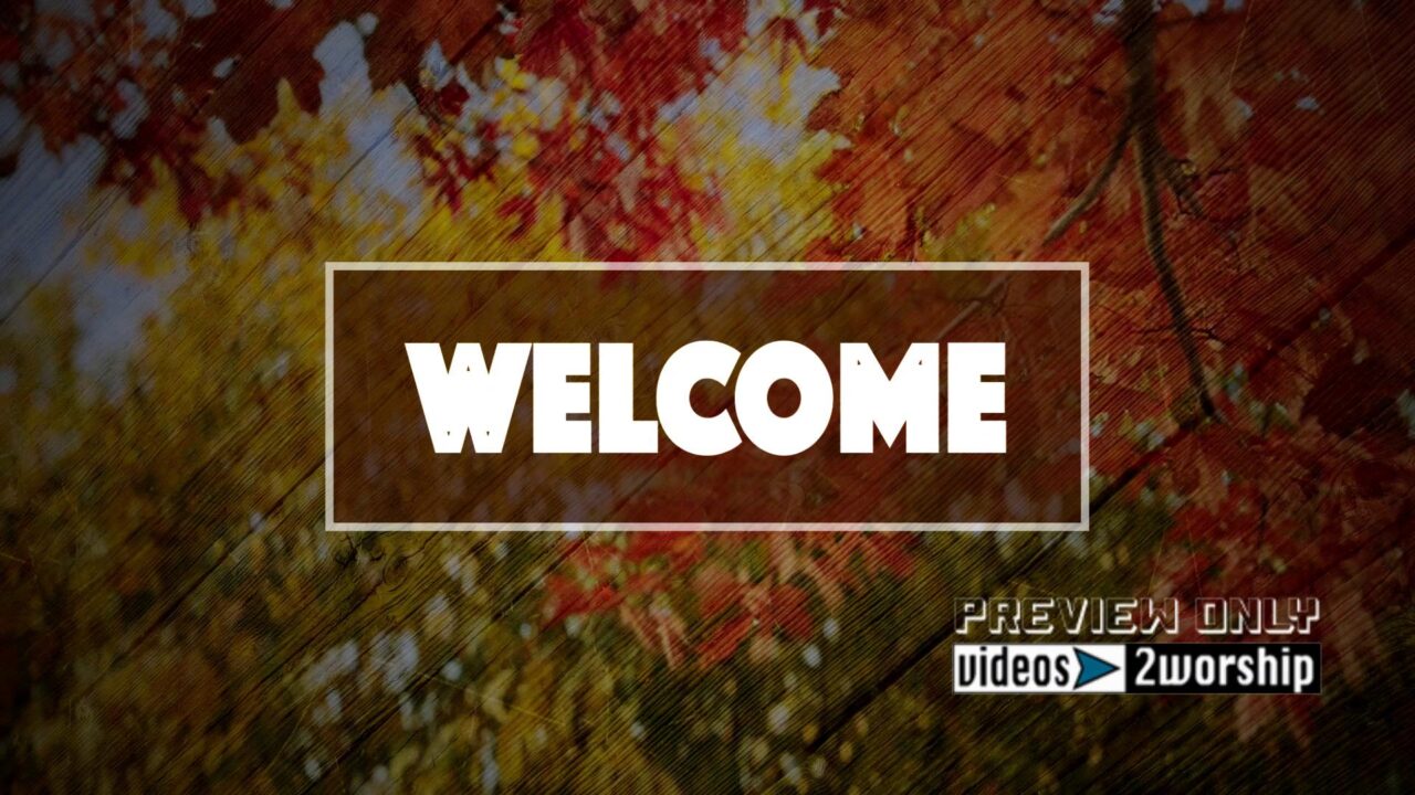 Autumn And Thanksgiving Title Welcome